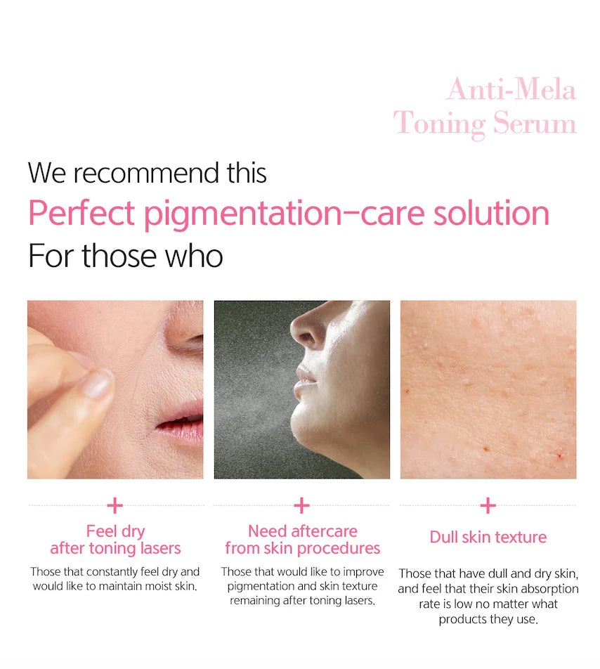 DR. ESTHE
Anti-Mela Toning Serum - Halo Glow 1.1oz